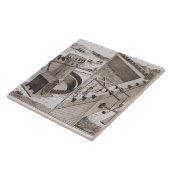 「Encyclopedie des Sからのローマの打ち壊し用棒、 タイル (側面)