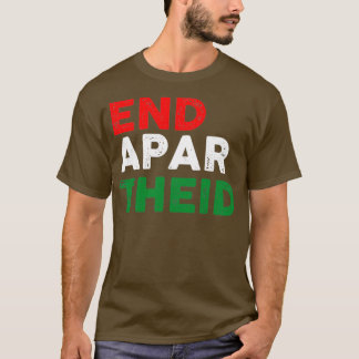 End Apartheid Tシャツ