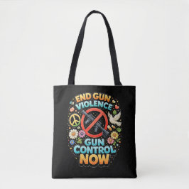 End Gun Violence Now トートバッグ