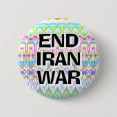 END IRAN WAR (you may change the words) 缶バッジ (正面)