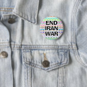 END IRAN WAR (you may change the words) 缶バッジ (インサイチュ)
