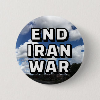 END IRAN WAR (you may change the words) 缶バッジ