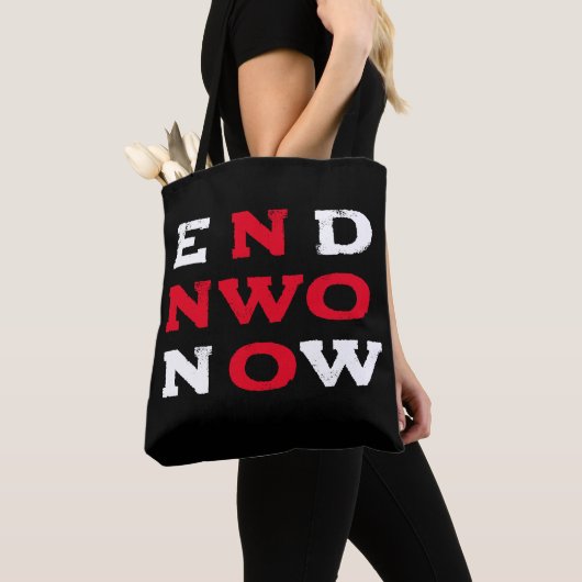 End NWO Nowトート トートバッグ (クローズアップ)