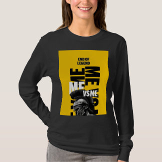 End of Legend Me vs Me グラフィックスウェットシャツ Tシャツ