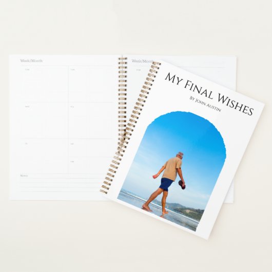 End-of-Life Planning Checklist & Organizer  プランナー手帳 (ディスプレー)