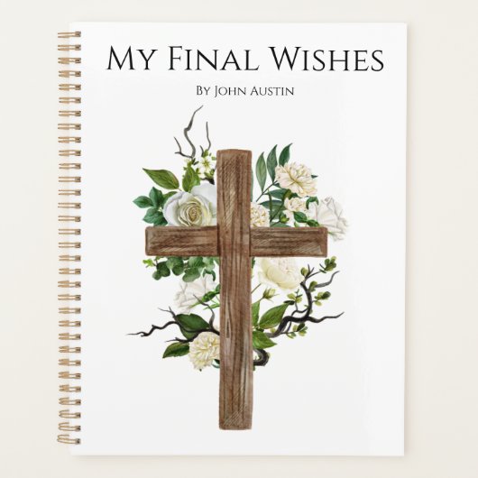 End-of-Life Planning Checklist & Organizer  プランナー手帳 (正面)