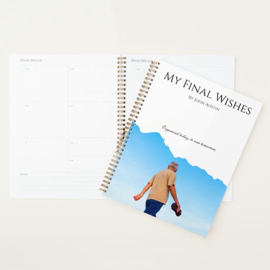 End-of-Life Planning Checklist & Organizer  プランナー手帳 (ディスプレー)