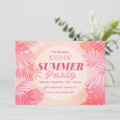 End of Summerパーティの招待状 招待状 (スタンド正面)