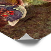 End of the arabesque by Edgar Degas ポスター (角)