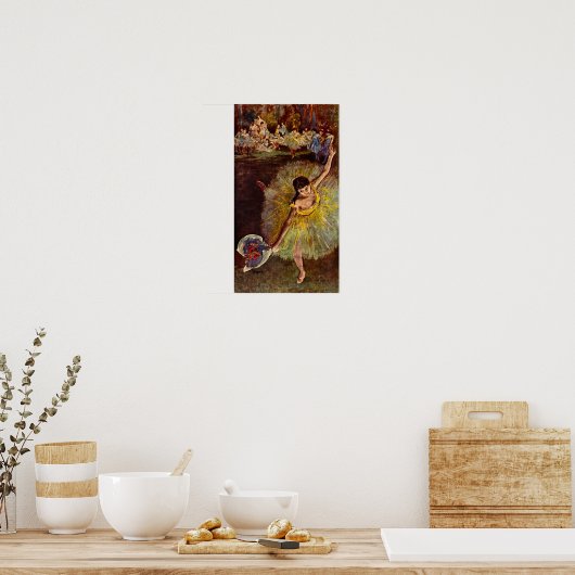 End of the arabesque by Edgar Degas ポスター (キッチン)
