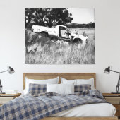 End of the Journey キャンバスプリント (インサイチュ (寝室))