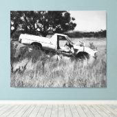 End of the Journey キャンバスプリント (インサイチュ (ウッドフロア))