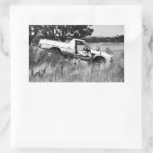 End of the Journey 長方形シール (バッグ)