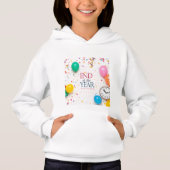 End of the Year Celebration Hoodie. (正面)