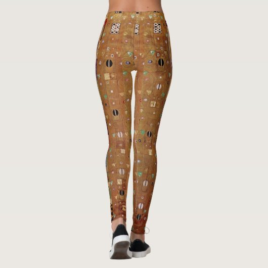 End of Wall, Stoclet Frieze by Gustavクリムト レギンス (裏面)