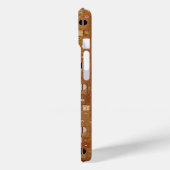 End of Wall, Stoclet Frieze by Gustavクリムト Case-Mate iPhoneケース (裏面 / 左)
