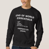 End of Word - T-shirt スウェットシャツ (正面)
