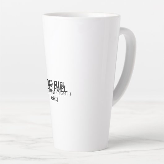 End of World カフェラテマグ (右アングル)