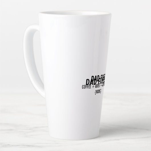 End of World カフェラテマグ (左アングル)