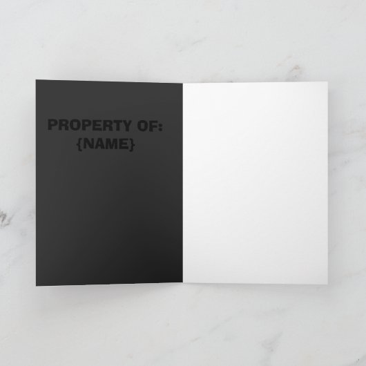 End of World カード (内部)