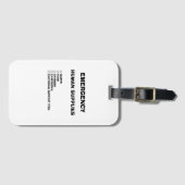 End of World ラゲッジタグ (正面横)