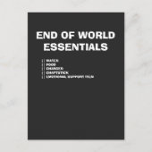 End of World Postcard ポストカード (正面)