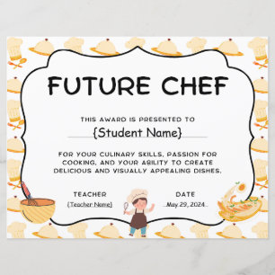 End Of Year Future Chef Student Recognition賞
