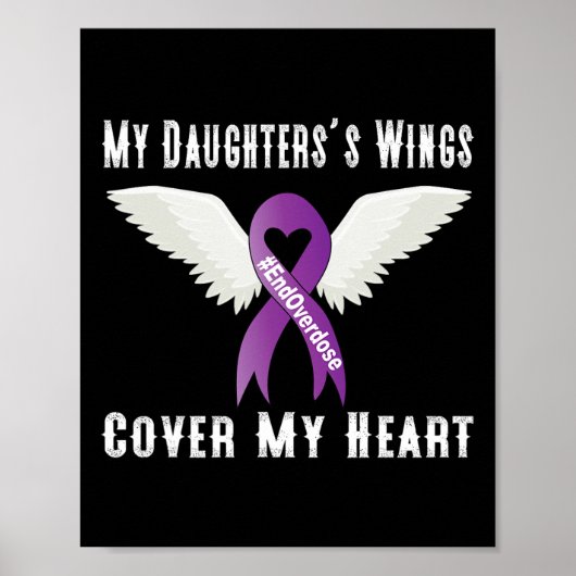 End Overdose My Daughter's Wings Cover My Heart  ポスター (正面)