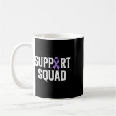 End Overdose Support Squad Overdose Awareness 1  コーヒーマグカップ (左)