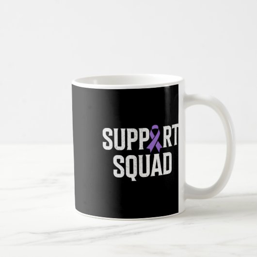 End Overdose Support Squad Overdose Awareness 1  コーヒーマグカップ (右)