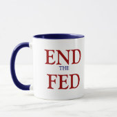 End the Fed マグカップ (左)