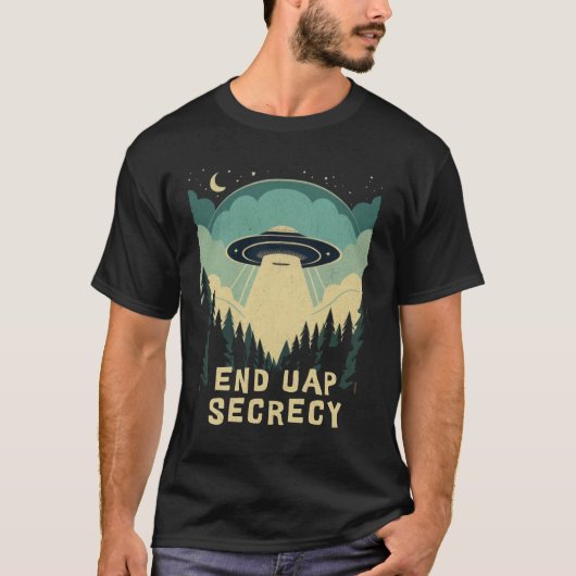 End UPA #EndUAPSecrecy Secrecy Tシャツ (正面)