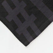 #endalz memory alzheimer’s awareness support  フリースブランケット (角)