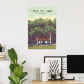 Endcliffe Park Sheffield Travel Poster ポスター (ホームオフィス)
