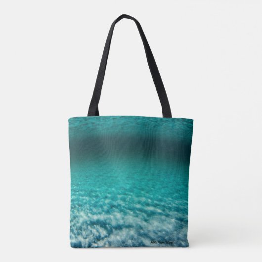 Endless Blue Tote トートバッグ (裏面)