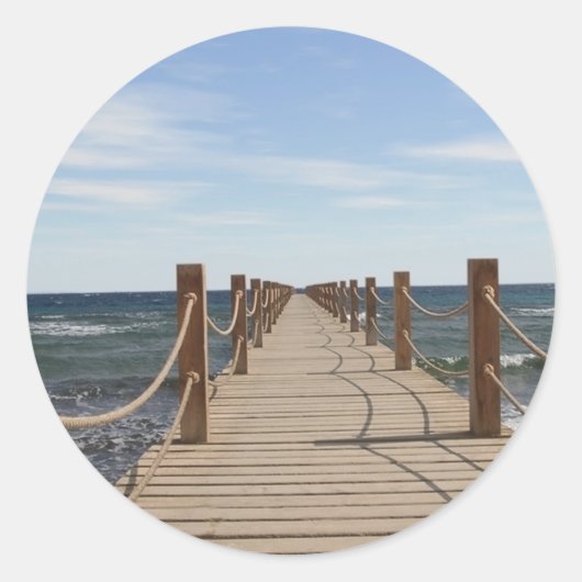 Endless Bridge - Sticker ラウンドシール (正面)