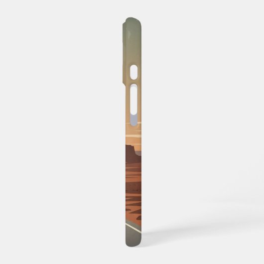 Endless Desert Highway iPhone 16ケース (左側面)