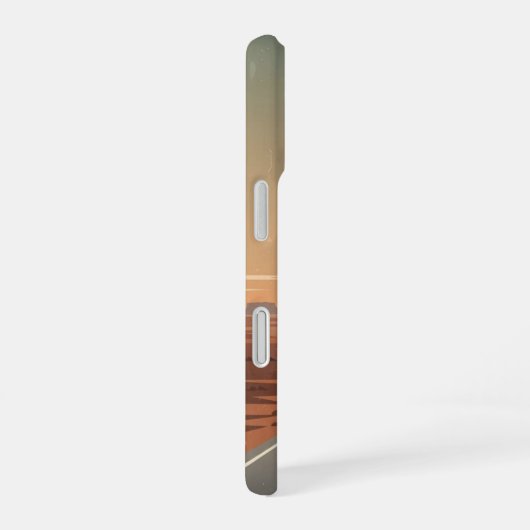 Endless Desert Highway iPhone 16ケース (右側面)