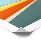 Endless Horizon Ride Poster - Lone Cyclist ポスター (角)