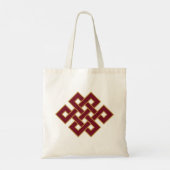 Endless Knot Buddhist Monk Bag トートバッグ (裏面)