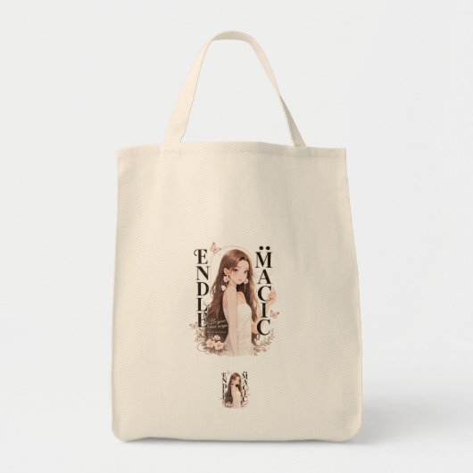 Endless Magic Enchanting Art Tote Bag – PeTote Bag トートバッグ (正面)