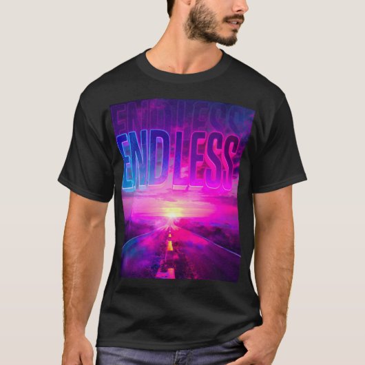 ENDLESS Neon Highway Dark Tシャツ - RAMHEARTS (正面)