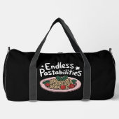 Endless Pastabilities Fun Pasta Dish ダッフルバッグ (正面)