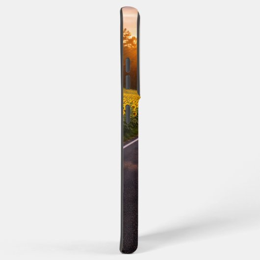 Endless Road Through Desert Landscape Phone Case Samsung Galaxyケース (右側面)