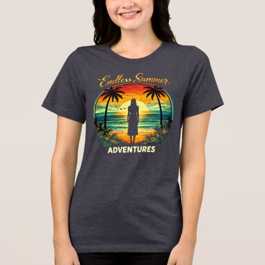 Endless Summer Adventure  トライブレンドＴシャツ (正面)