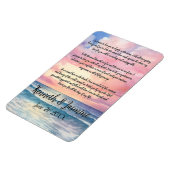 Endless Vows by the Sea Wedding マグネット (左側)