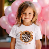 Endlich Schule Schulkind 1 Klasse Einschulung Tシャツ