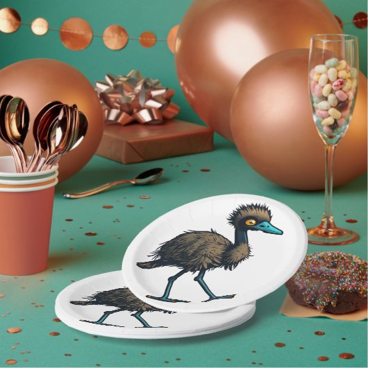 Endling Emu ペーパープレート (複数)