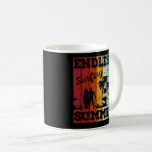 Endloser Surf Sommer コーヒーマグカップ (正面右)