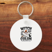 Endo Nurse Halloween Gastrointestinal Nurse Ghost  キーホルダー (正面)